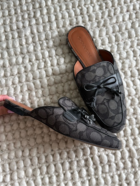 Coach Shoes - Coach slip on Mules